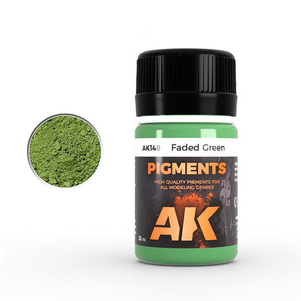 AK Interactive AK148 Faded Green Pigment 35ml - A-Z Toy Hobby