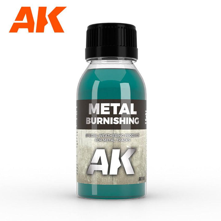 AK Interactive AK159 Metal Burnishing Fluid 100ml - A-Z Toy Hobby