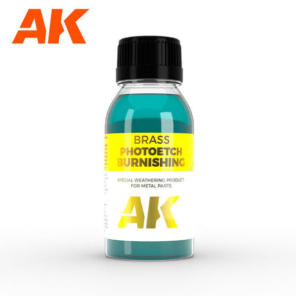 AK Interactive AK174 Photoetch Burnishing Fluid 100ml - A-Z Toy Hobby