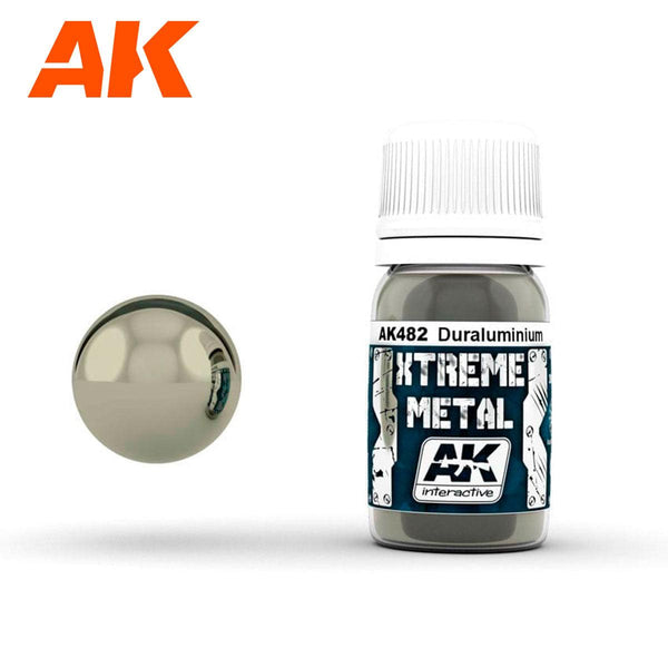 AK Interactive AK482 Xtreme Metal Duraluminum 30ml - A-Z Toy Hobby