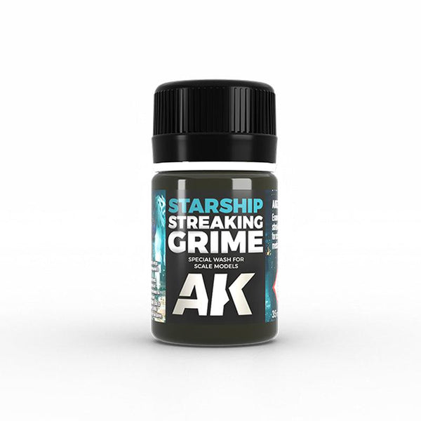 AK Interactive AK637 Starship Streaking Grime Enamel 35ml - A-Z Toy Hobby