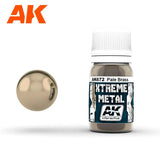 AK Interactive AK672 Xtreme Metal Pale Brass 30ml - A-Z Toy Hobby