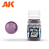 AK Interactive AK674 Xtreme Metal Metallic Purple 30ml - A-Z Toy Hobby