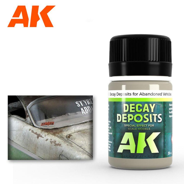 AK Interactive AK675 Weathering Decay Deposit For Abandoned Vehicles Enamel 35ml - A-Z Toy Hobby