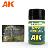 AK Interactive AK676 Weathering Moss Deposits Enamel 35ml - A-Z Toy Hobby