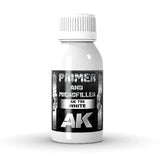 AK Interactive AK759 White Primer and Microfiller 100ml - A-Z Toy Hobby