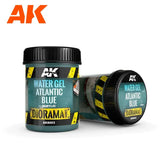 AK Interactive AK8003 Diorama Water Gel Atlantic Blue 250ml - A-Z Toy Hobby