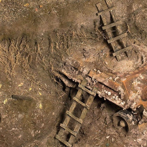 AK Interactive AK8018 Diorama Terrains Dark Earth 250ml - A-Z Toy Hobby