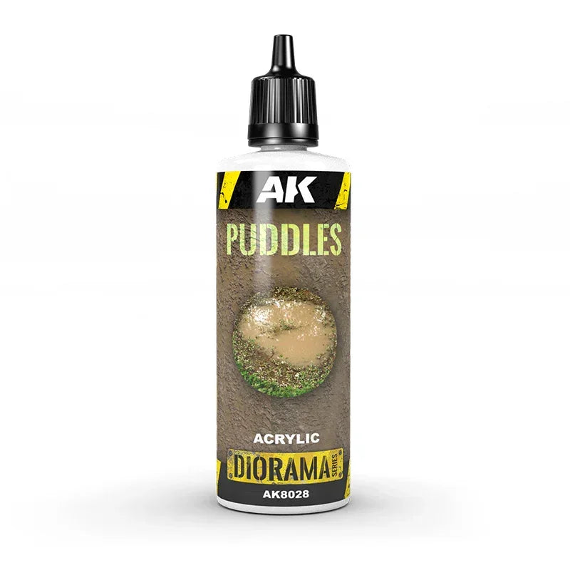 AK Interactive AK8028 Diorama Puddles 60ml - A-Z Toy Hobby