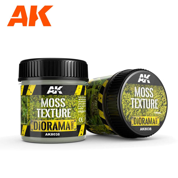 AK Interactive AK8038 Diorama Moss Texture 100ml - A-Z Toy Hobby