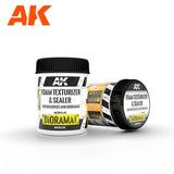 AK Interactive AK8039 Diorama Foam Texturizer & Sealer for Buildings and Diorama 250ml - A-Z Toy Hobby