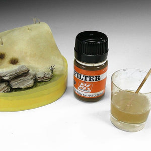 AK Interactive AK8043 Diorama Resin Water 2 Components Epoxy Resin 375ml - A-Z Toy Hobby