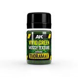 AK Interactive AK8259 Diorama Vivid Green Mossy Texture 35ml - A-Z Toy Hobby