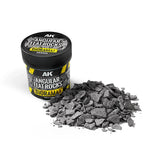 AK Interactive AK8303 Diorama Angular Flat Rocks 100ml - A-Z Toy Hobby