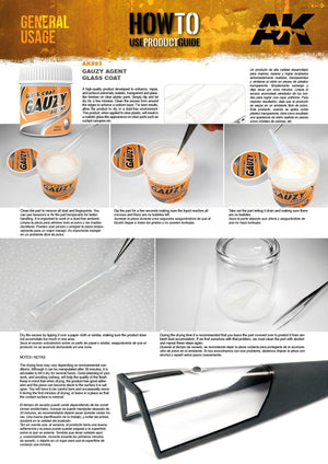 AK Interactive AK893 Gauzy Agent Glass Coat 100ml - A-Z Toy Hobby