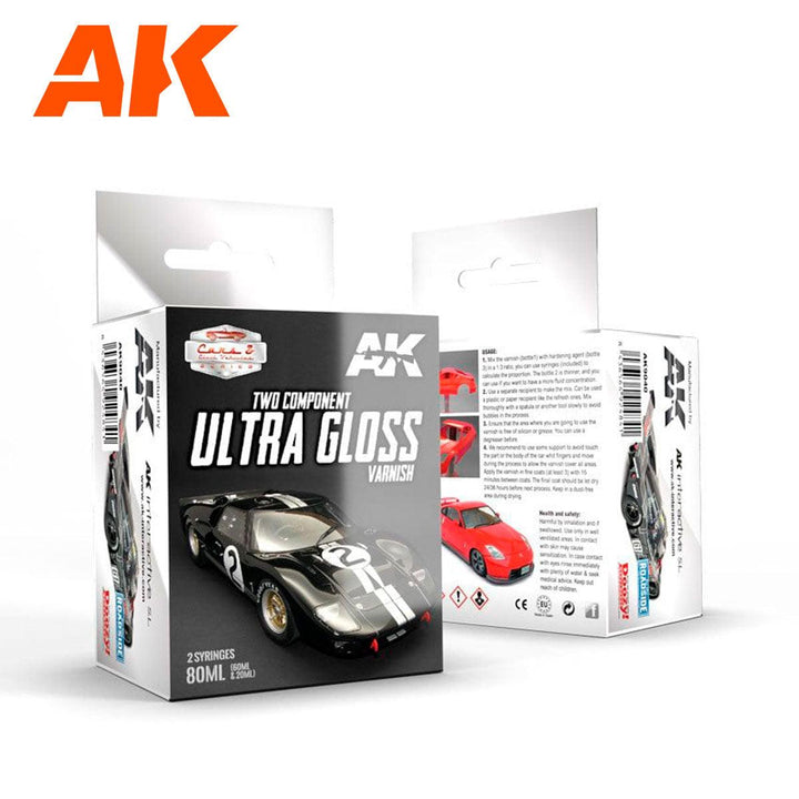 AK Interactive AK9040 Ultra Gloss Varnish 80ml - A-Z Toy Hobby