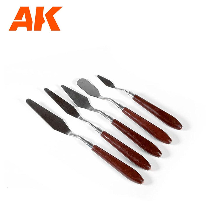 AK Interactive AK9051 Modeling Spatulas Set - A-Z Toy Hobby