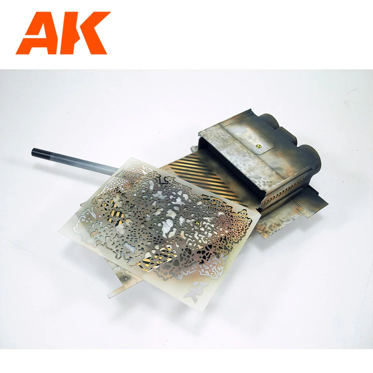 AK Interactive AK9080 Flexible Airbrush Stencil 1/48 – 1/72 - A-Z Toy Hobby