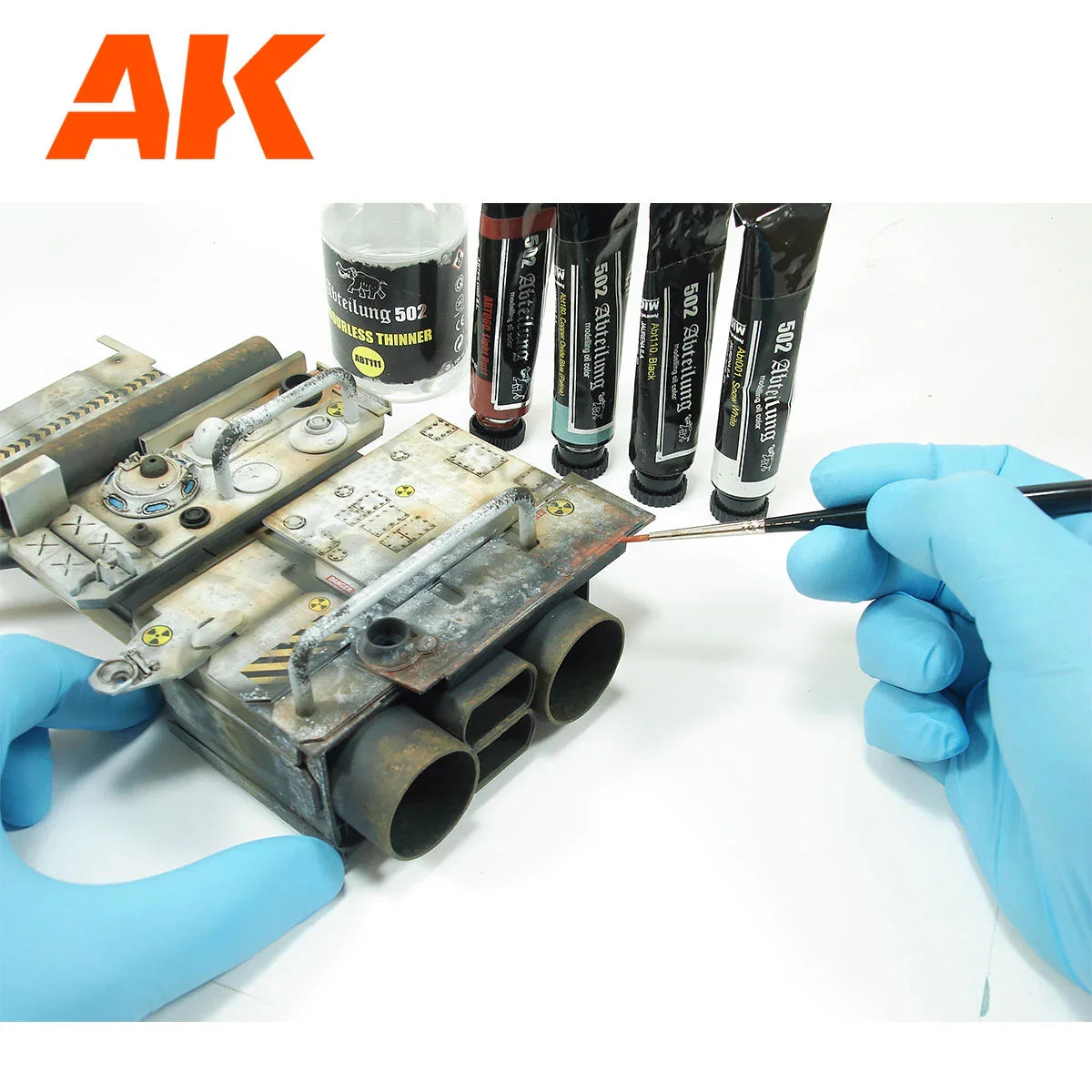 AK Interactive AK9080 Flexible Airbrush Stencil 1/48 – 1/72 - A-Z Toy Hobby