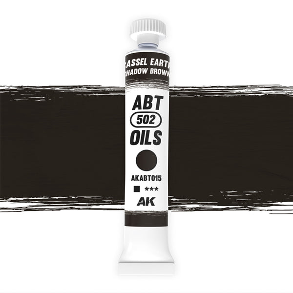 AK Interactive AKABT015 Cassel Earth/Shadow Brown ABT 502 Oils