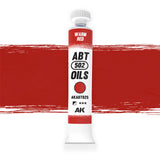 AK Interactive AKABT025 Warm Red ABT 502 Oils - A-Z Toy Hobby