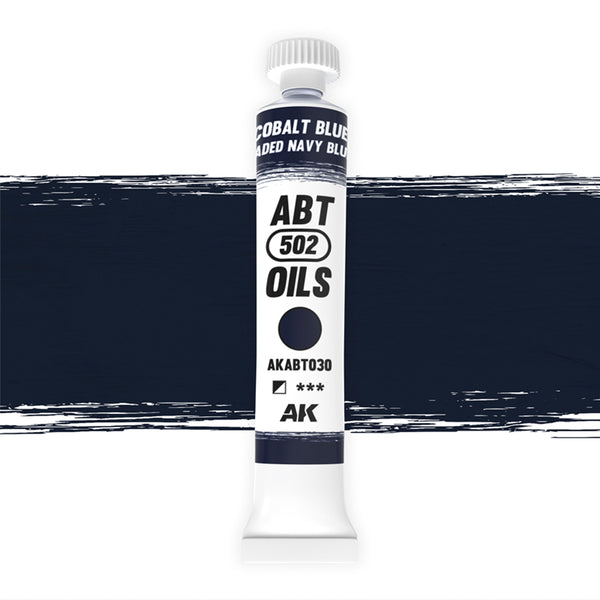 AK Interactive AKABT030 Cobalt Blue/Faded Navy Blue ABT 502 Oils