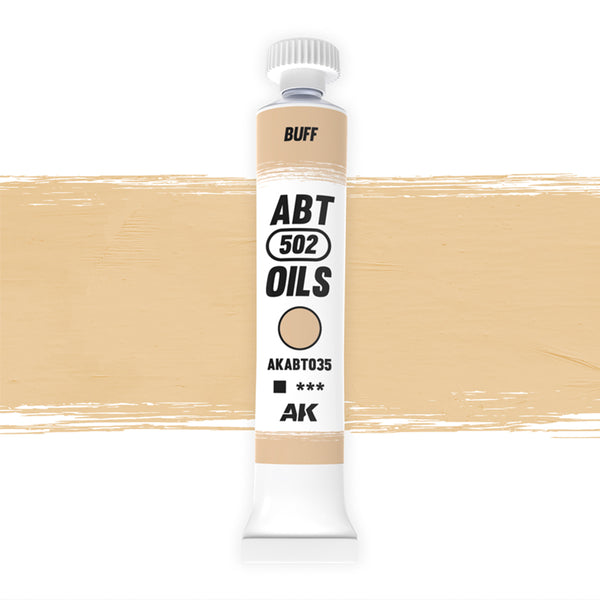 AK Interactive AKABT035 Buff ABT 502 Oils