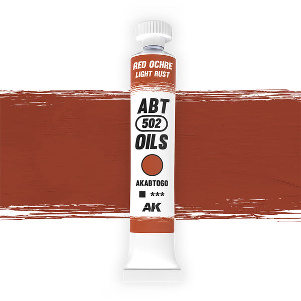 AK Interactive AKABT060 Red Ochre/Light Rust ABT 502 Oils