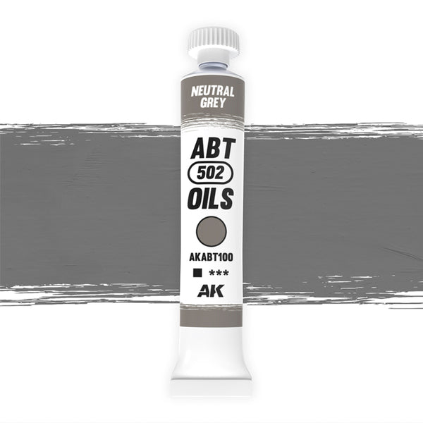 AK Interactive AKABT100 Neutral Gray ABT 502 Oils