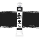 AK Interactive AKABT110 Ivory Black ABT 502 Oils - A-Z Toy Hobby