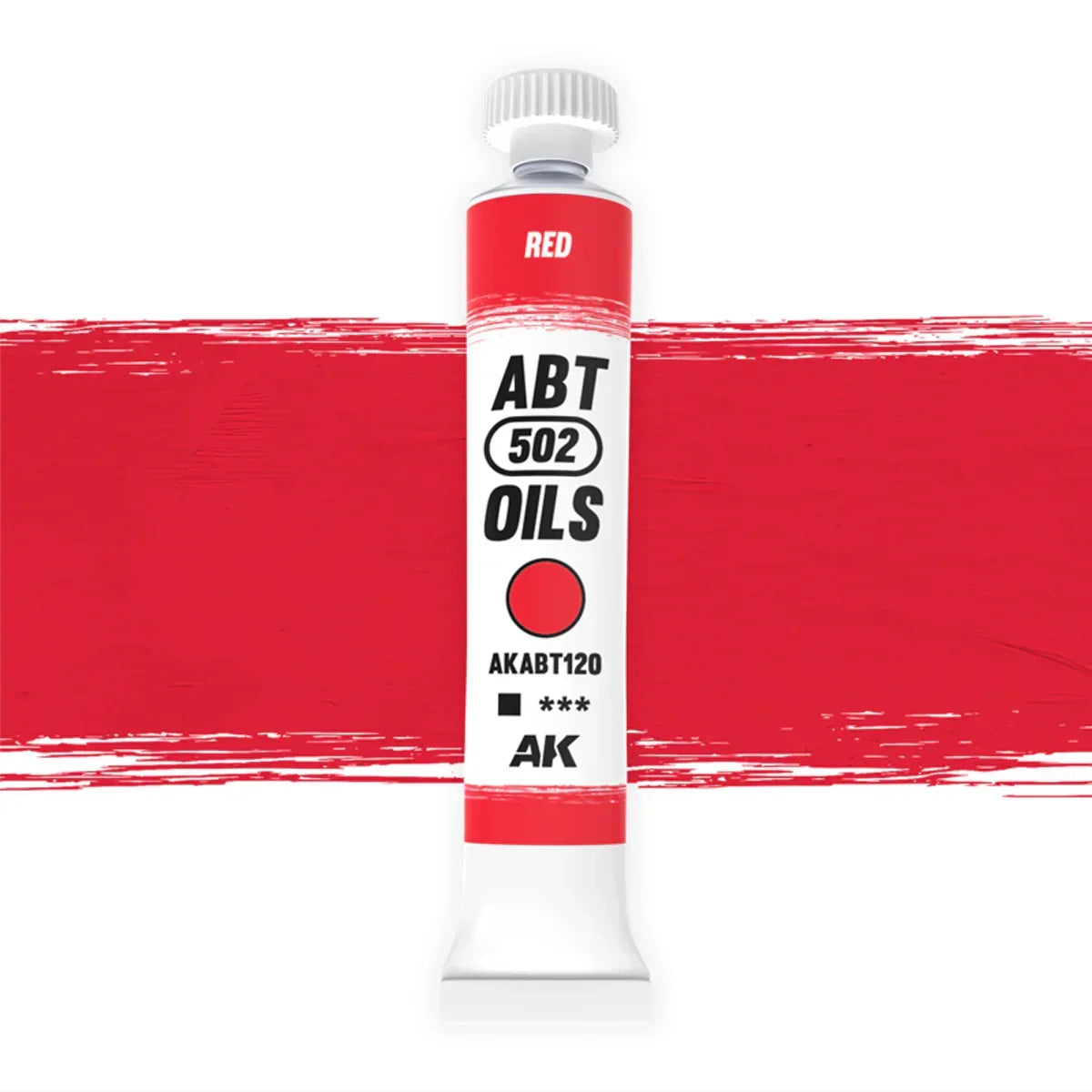 AK Interactive AKABT120 Red ABT 502 Oils - A-Z Toy Hobby