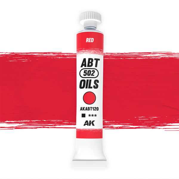 AK Interactive AKABT120 Red ABT 502 Oils