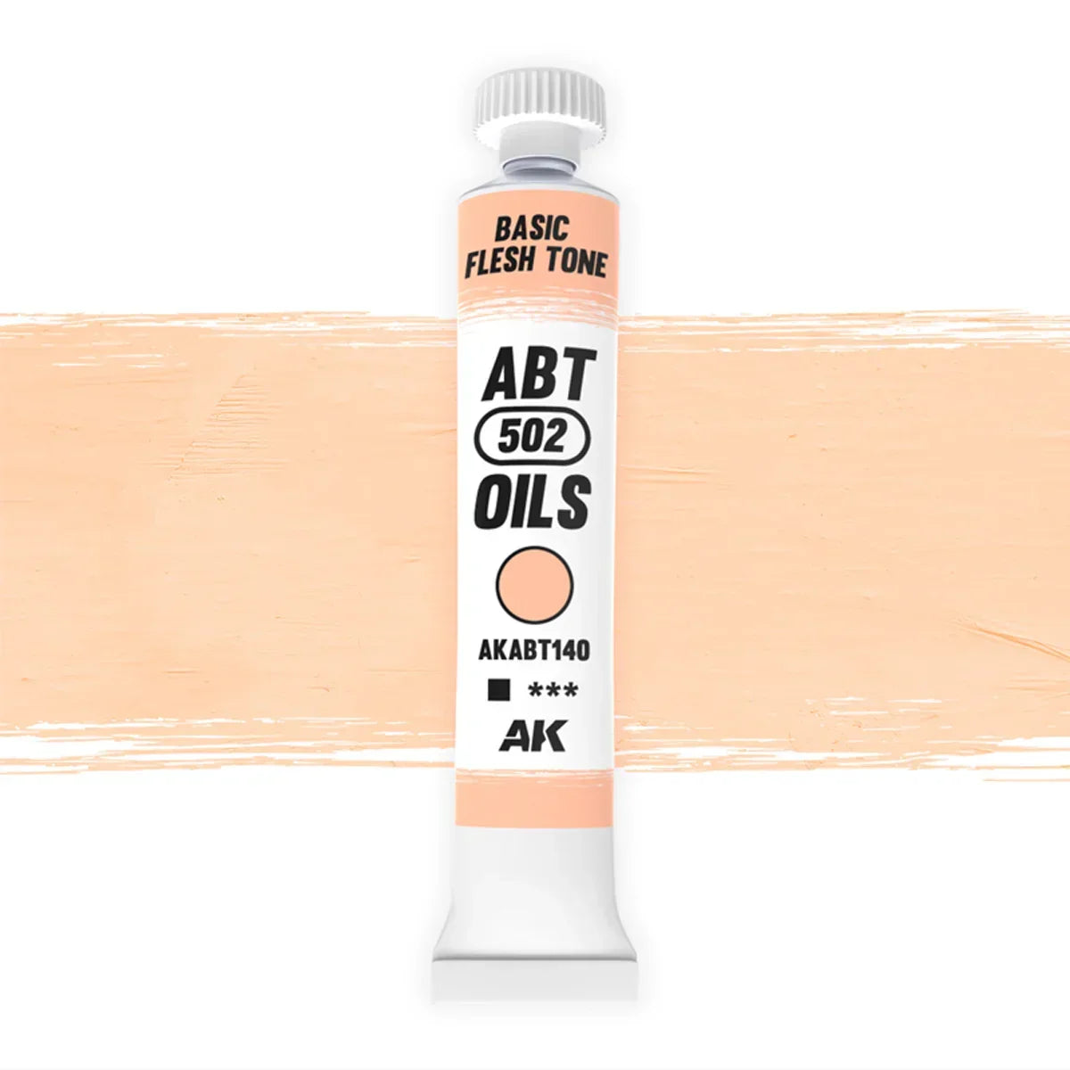 AK Interactive AKABT140 Basic Flesh Tone ABT 502 Oils - A-Z Toy Hobby