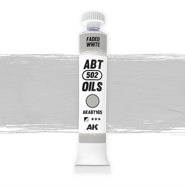 AK Interactive AKABT165 Faded White ABT 502 Oils