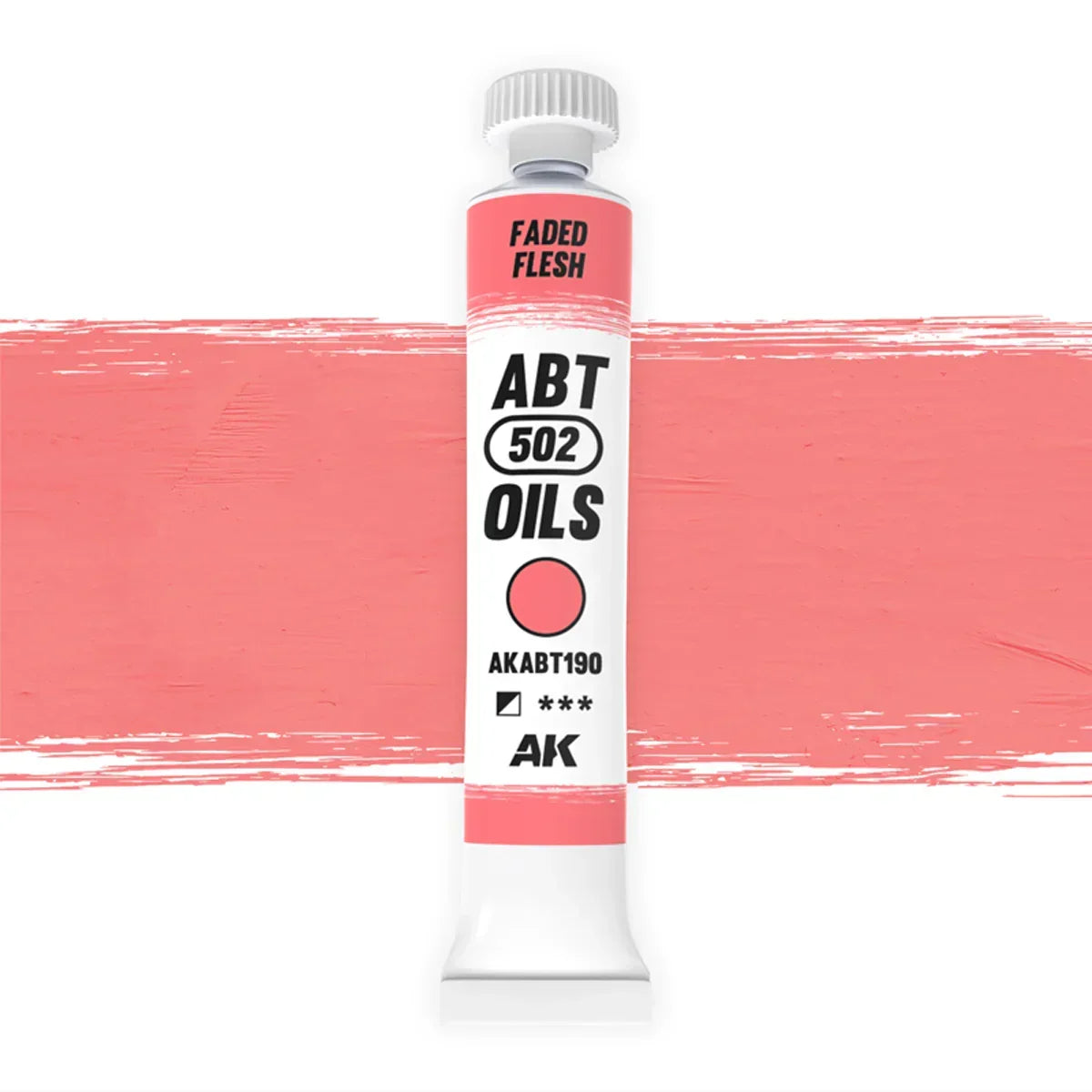 AK Interactive AKABT190 Faded Flesh ABT 502 Oils - A-Z Toy Hobby