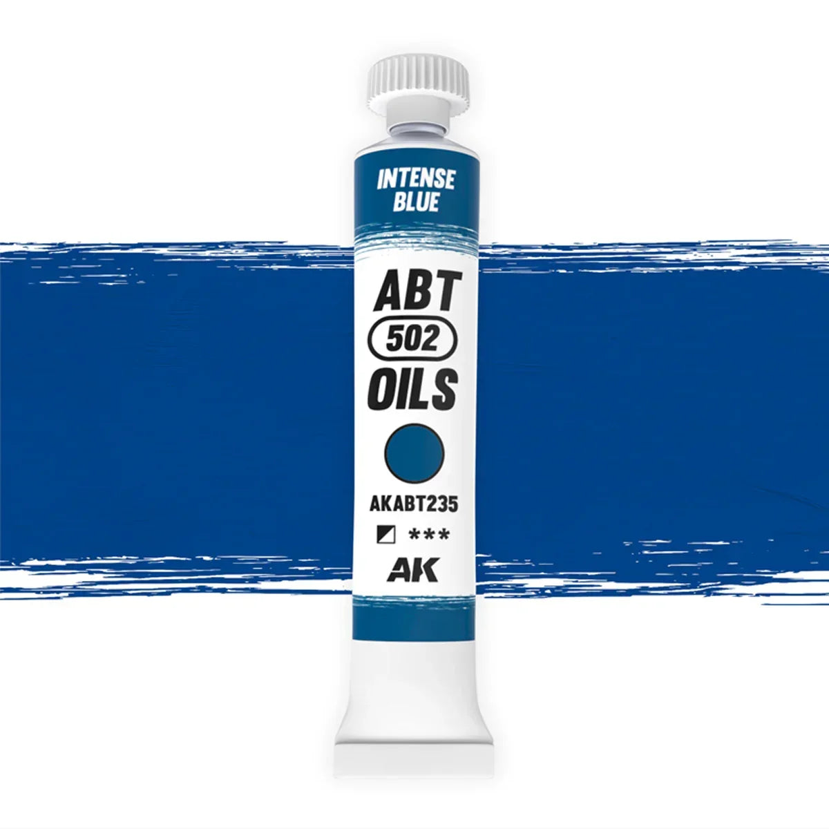 AK Interactive AKABT235 Intense Blue ABT 502 Oils - A-Z Toy Hobby