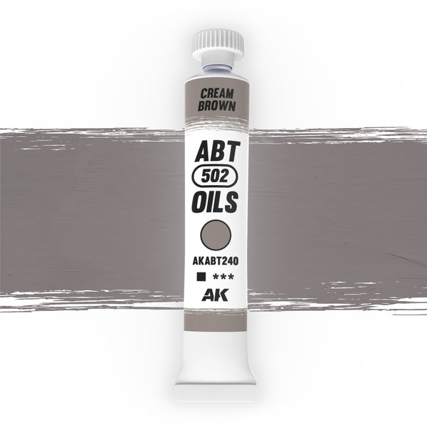 AK Interactive AKABT240 Cream Brown ABT 502 Oils