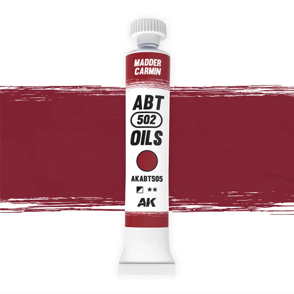 AK Interactive AKABT505 Madder Carmin ABT 502 Oils - A-Z Toy Hobby