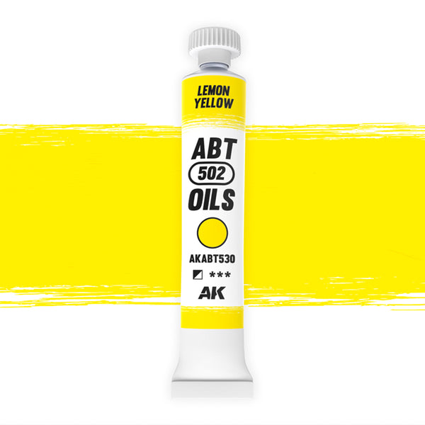 AK Interactive AKABT530 Lemon Yellow ABT 502 Oils