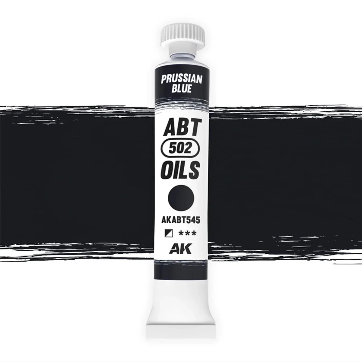 AK Interactive AKABT545 Prussian Blue ABT 502 Oils - A-Z Toy Hobby