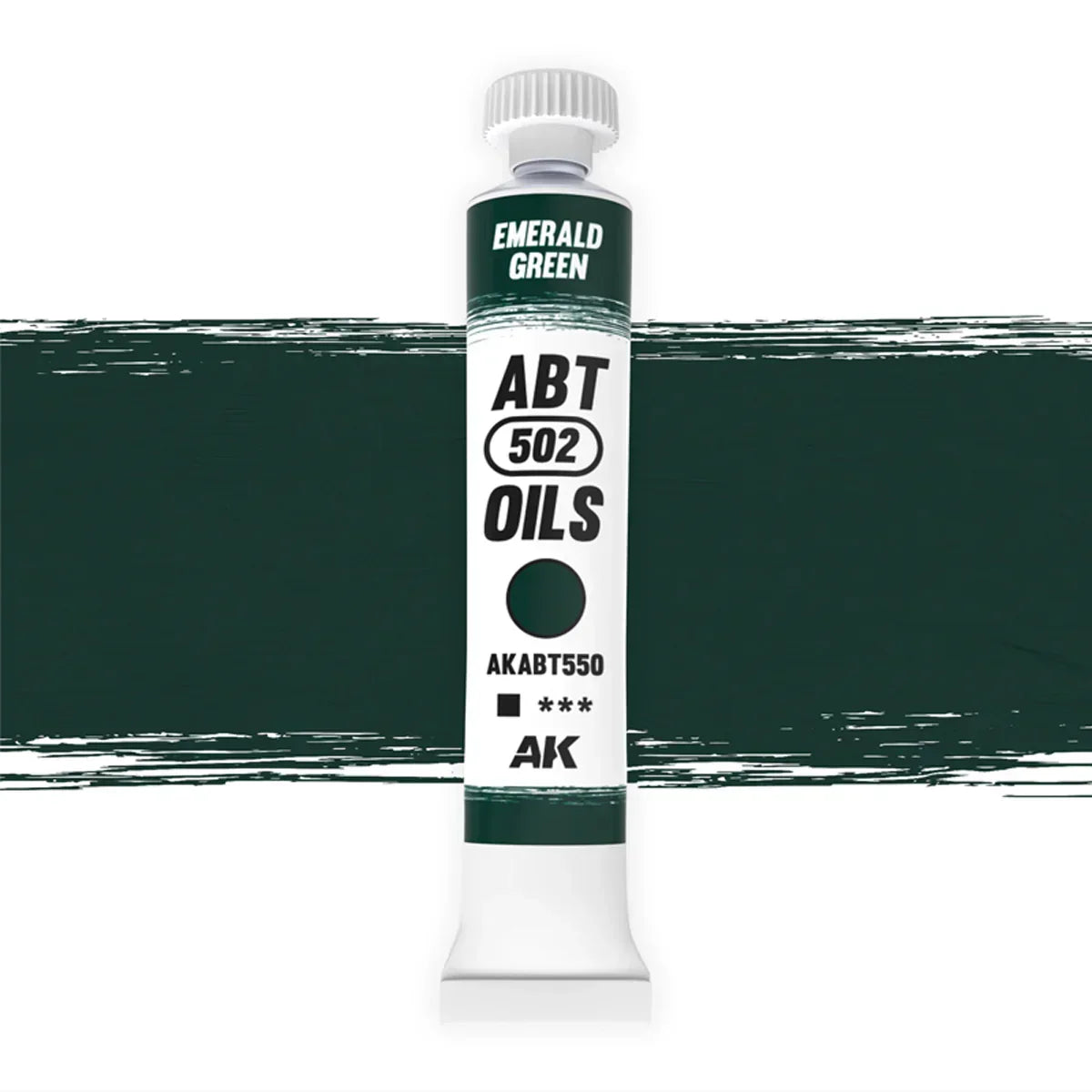 AK Interactive AKABT550 Emerald Green ABT 502 Oils - A-Z Toy Hobby