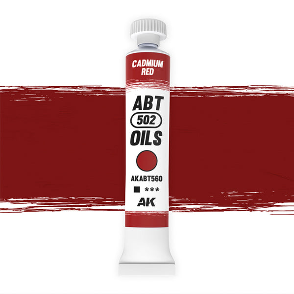 AK Interactive AKABT560 Cadmium Red ABT 502 Oils