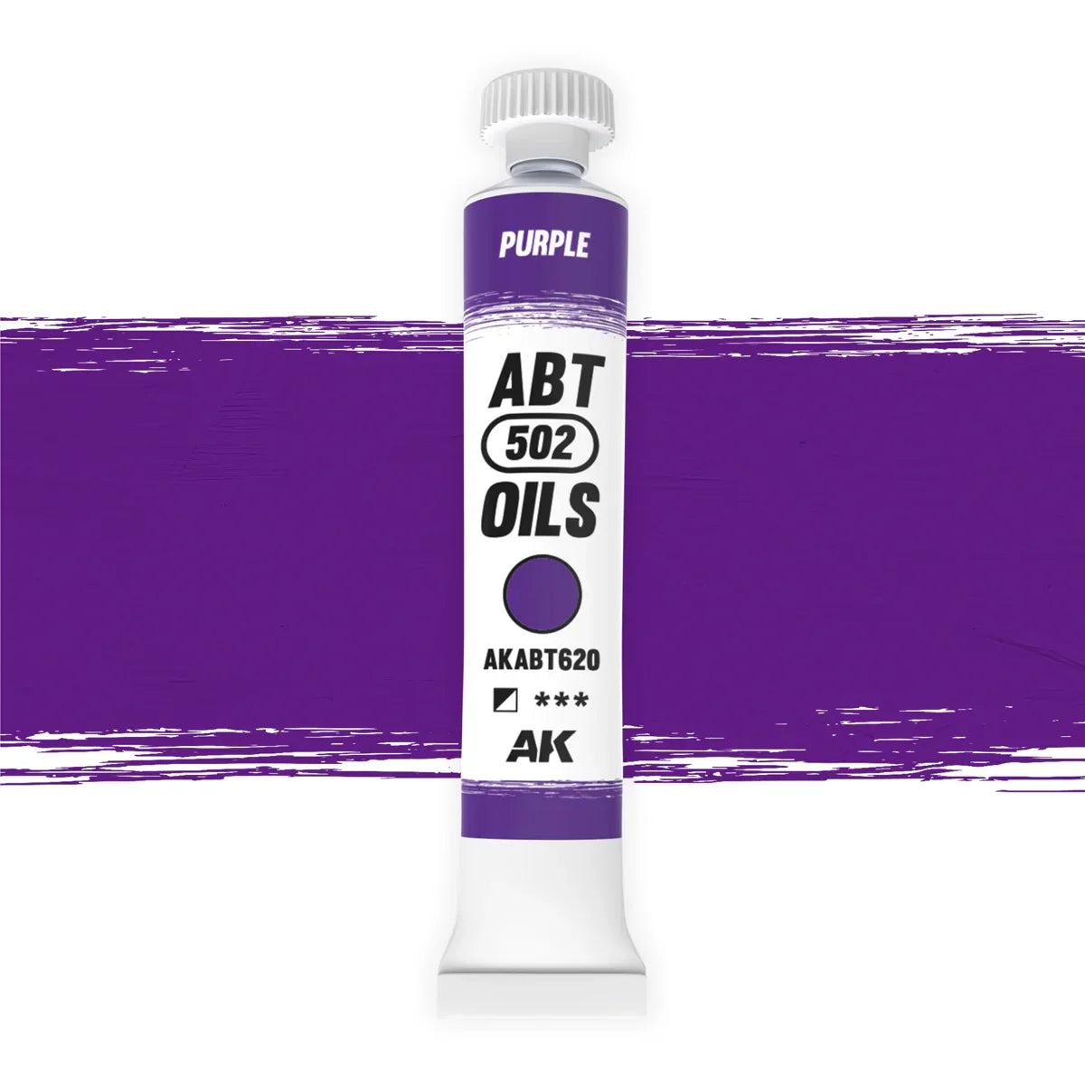 AK Interactive AKABT620 Purple ABT 502 Oils - A-Z Toy Hobby
