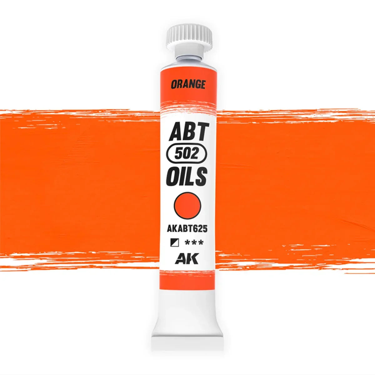 AK Interactive AKABT625 Orange ABT 502 Oils - A-Z Toy Hobby