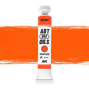 AK Interactive AKABT625 Orange ABT 502 Oils - A-Z Toy Hobby