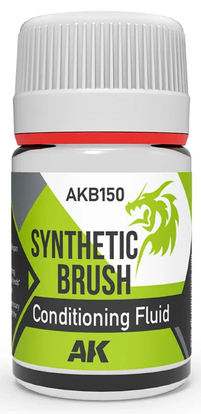 AK Interactive AKB150 Synthetic Brush Condition Fluid