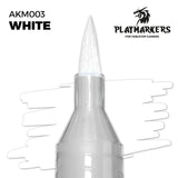 AK Interactive AKM003 Playmarkers White - A-Z Toy Hobby