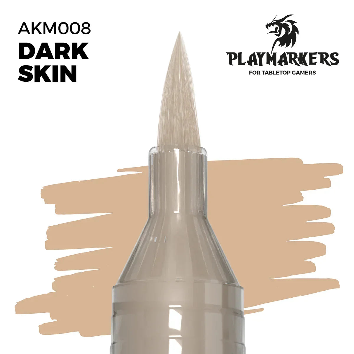 AK Interactive AKM008 Playmarkers Dark Skin - A-Z Toy Hobby