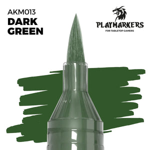 AK Interactive AKM013 Playmarkers Dark Green - A-Z Toy Hobby