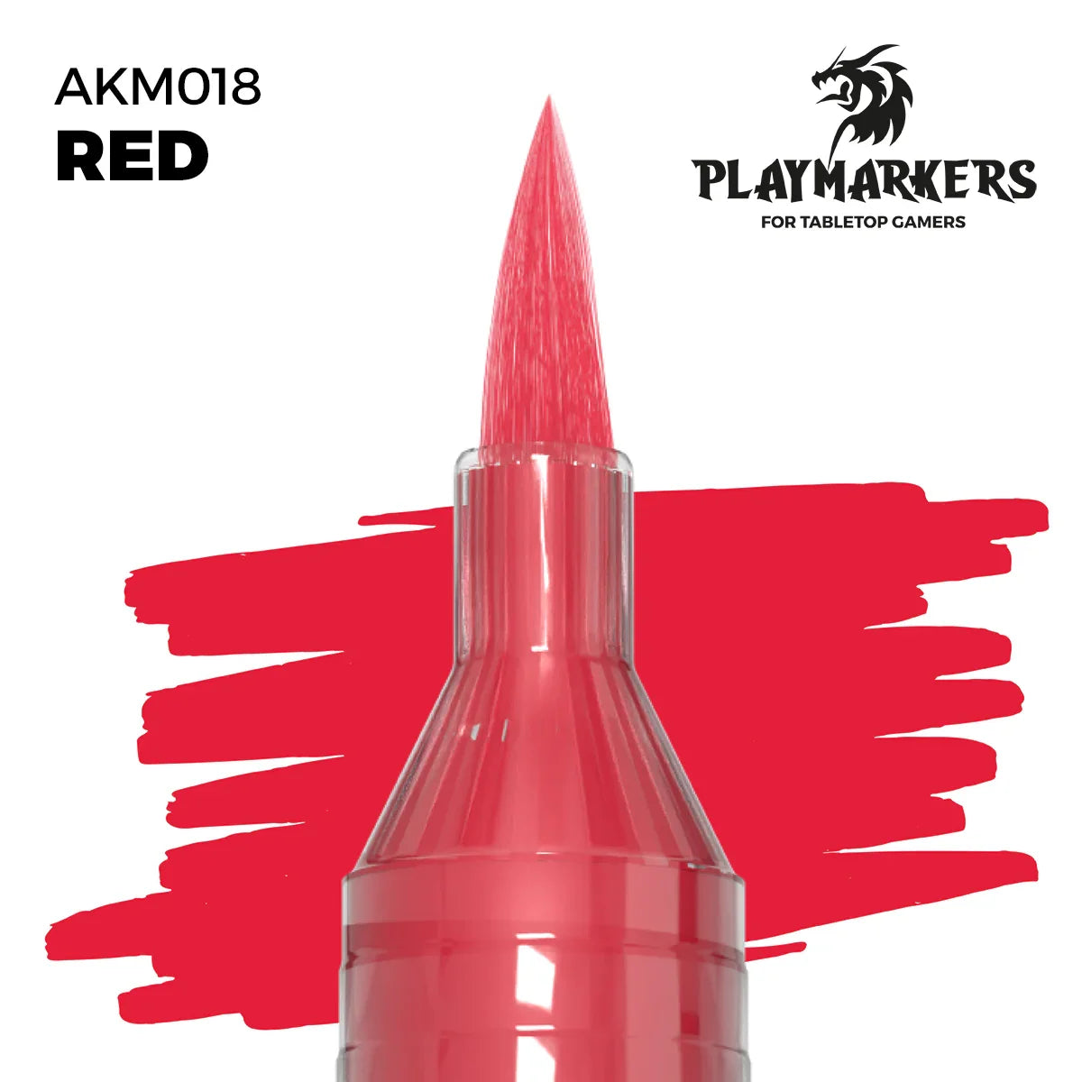 AK Interactive AKM018 Playmarkers Red - A-Z Toy Hobby